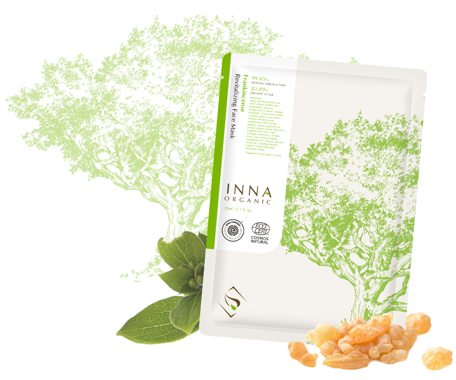 inna organic frankincense revitalizing facial mask